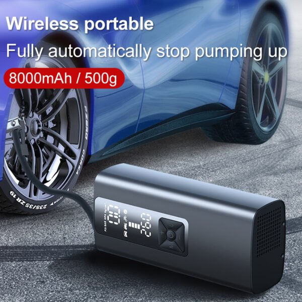 Electric Wireless Car Bicycle Tire Smart Air Inflator - Image 4