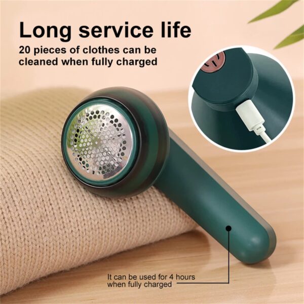 USB Rechargeable Electric Lint Remover Rechargeable, Electric Lint Remover For Clothing, Portable Electric Lint Remover Clothes Fluff Pellet Remover, Electric Pellets Lint Remover For Clothing - Image 7