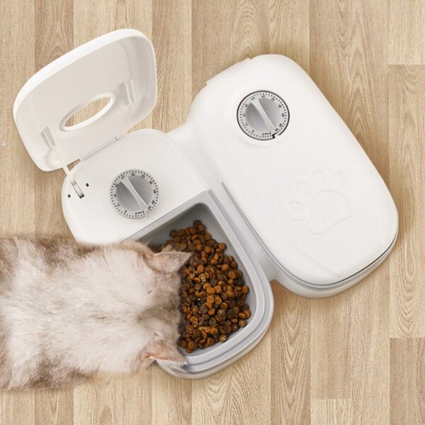 Automatic Pet Feeder Smart Food Dispenser For Cats Dogs Timer Stainless Steel Bowl Auto Dog Cat Pet Feeding Pets Supplies - Image 6